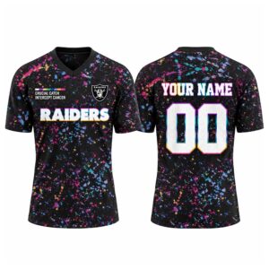 Raiders 2026 Crucial Catch Football Jersey