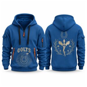 Colts 2026 Fourth Wings Night Quarter Zip Hoodie