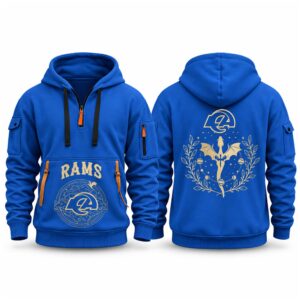 Rams 2026 Fourth Wings Night Quarter Zip Hoodie (1)
