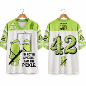 I’m Not In A Pickle I Am The Pickle Mesh Jersey (1)