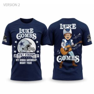Cowboys Luke Combs My Kinda Saturday Night Tour 2027 Shirt (1)