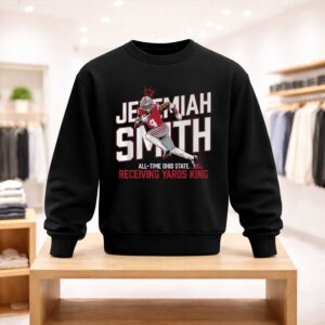 Jeremiah Smith All Time Ohio State Receiving Yards King Shirt (4)