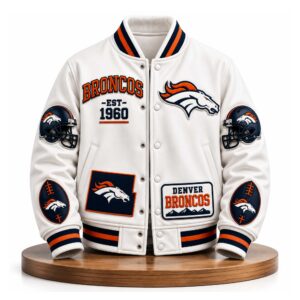 2026 Denver Broncos EST 1960 Baseball Jacket (2)