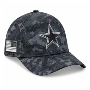 Cowboys 2026 Salute To Service Black Camo Hat (3)