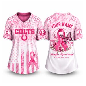 Colts 2026 Breast Cancer Awareness Custom Jersey