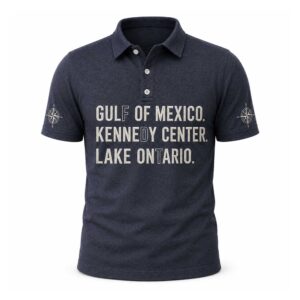 FDT Gulf Of Mexico Kennedy Center Lake Ontario Polo Shirt