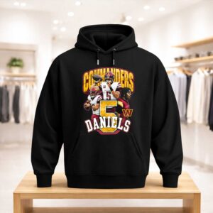 Commanders Rachaad White Jayden Daniels Number 5 Shirt (3)