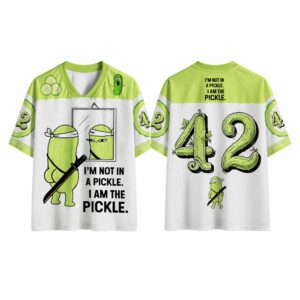 I’m Not In A Pickle I Am The Pickle Mesh Jersey