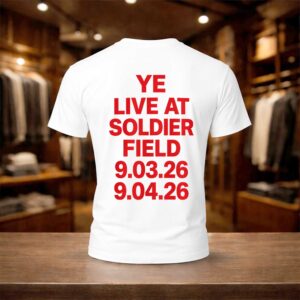 Ye Live At Soldier Field Shirt