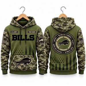 2026 Bills x U.S.Army Appreciation Personalized Hoodie (2)