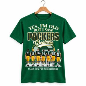 Yes, I'm Old But I Saw Packers Greatness Shirt (2)