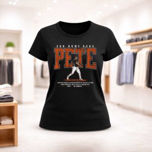 Pete Alonso 300th Home Run Bat Throw Shirt (2)