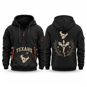 Texans 2026 Fourth Wings Night Quarter Zip Hoodie (1)
