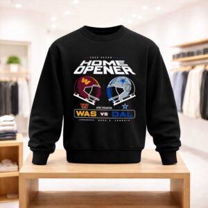 Commanders Vs Cowboys 2026 Season Home Opener Shirt (4)