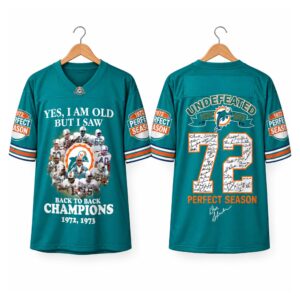 Yes, I'm Old But I Saw Dolphins Back To Back Champions Jersey (1)
