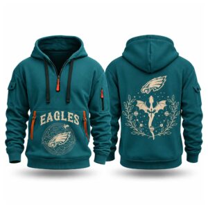 Eagles 2026 Fourth Wings Night Quarter Zip Hoodie