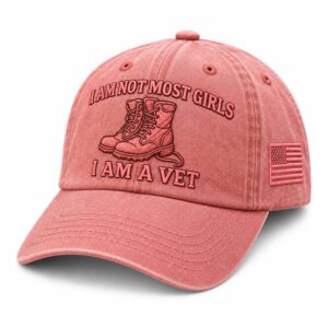 I Am Not Most Girls I Am A Vet Hat (3)
