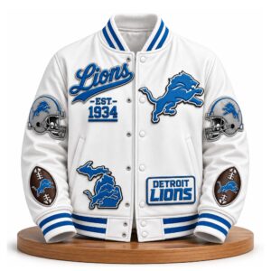 2026 Lions EST 1934 Baseball Jacket (1)