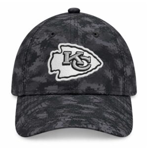 KC Chiefs 2026 Salute To Service Black Camo Hat