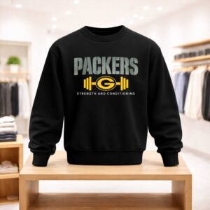 Josh Jacobs Packers Strength And Conditioning Shirt (4)