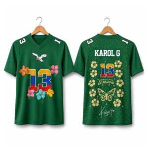 Eagles Karol G Viajando Por El Mundo Tropitour 2027 Jersey (1)