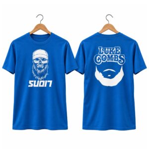 Lions x Luke Combs Skull Beard Shirt (1)