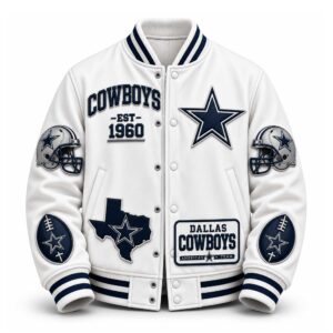 2026 Cowboys EST 1960 Baseball Jacket