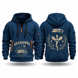 Seahawks 2026 Fourth Wings Night Quarter Zip Hoodie