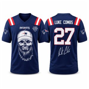 Patriots Luke Combs My Kinda Saturday Night Tour 2027 Jersey