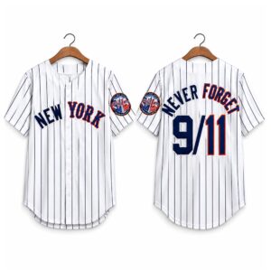 New York Never Forget 911 Baseball Jersey (1)