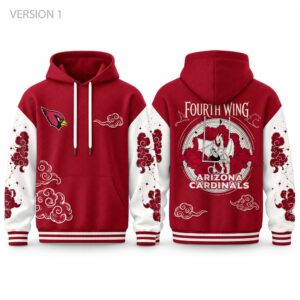 2026 Arizona Cardinals Fourth Wing Night Hoodie