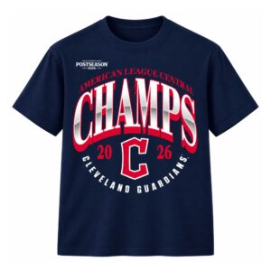 2026 Guardians AL Central Division Champs Locker Room Shirt