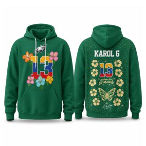Eagles Karol G Viajando Por El Mundo Tropitour 2027 Hoodie