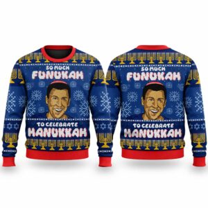 2026 Christmas So Much Funukah Adam Sandler Ugly Sweater