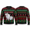 2026 Christmas Santa Claws Cat Ugly Sweater
