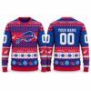 2026 Christmas Falcons Custom Ugly Sweater