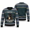 2026 Christmas Black Cat Pattern Ugly Sweater