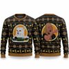 2026 Christmas Black Cat Hekki Darkness My Old Friend Ugly Sweater