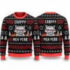 2026 Christmas Huh Cat Meme Ugly Sweater