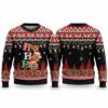 2026 Christmas Cute Pug Santa Paws Ugly Sweater