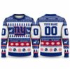 2026 Christmas Patriots Custom Ugly Sweater