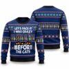 2026 Christmas Shut The Fucupcakes Black Cat Ugly Sweater