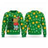 2026 Christmas Coughing Cat Ugly Sweater