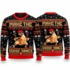 2026 Christmas First Of All I’m A Delight Hippo Ugly Sweater