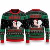 2026 Christmas First Of All I’m A Delight Hippo Ugly Sweater