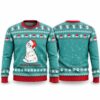 2026 Christmas Cat And Flamingo Ugly Sweater