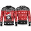 2026 Christmas Another Eggnog Huh Cat Ugly Sweater