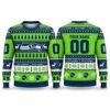 2026 Christmas Ravens Custom Ugly Sweater