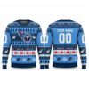 2026 Christmas Seahawks Custom Ugly Sweater