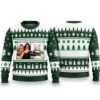 2026 Christmas What Funny Black Cat Ugly Sweater